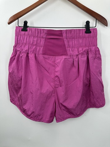 Free People Movement The Way Home Pink Running Shorts Athletic Medium Logo Q1 - Imagen 4 de 5