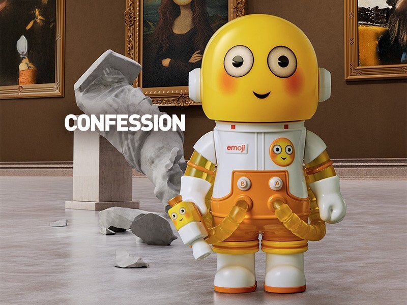 Pop Mart Mega Space Molly 100% x Emoji Series Figure Whole Set (9