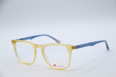 NEW NEW BALANCE NB4164-3 YELLOW BLUE AUTHENTIC DESIGNER EYEGLASSES 52-19