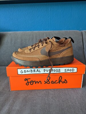 tom sachs nike general purpose shoe Brown