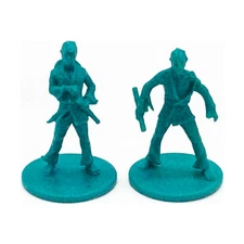 CMON Zombicide Mini Loose 28  Cardboard Tube Samurai #1 (Kickstarter Exclus NM