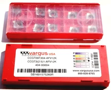 CCGT 32.51 AF V12K VARGUS *** 10 INSERTS *** FACTORY PACK ***