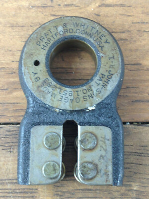 Vintage Pratt & Whitney Roll Snap Gage 6-40 NF-3   PD .1218/.1201  
