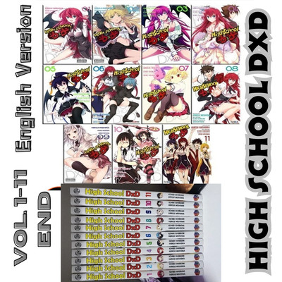 High School DxD Manga Volume 1-11 English Loose Set (END) by Ichiei Ishibumi