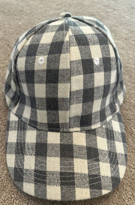 Cocus Pocus Hat Buffalo Check Baseball Cap Gray Plaid EUC | eBay display picture 1