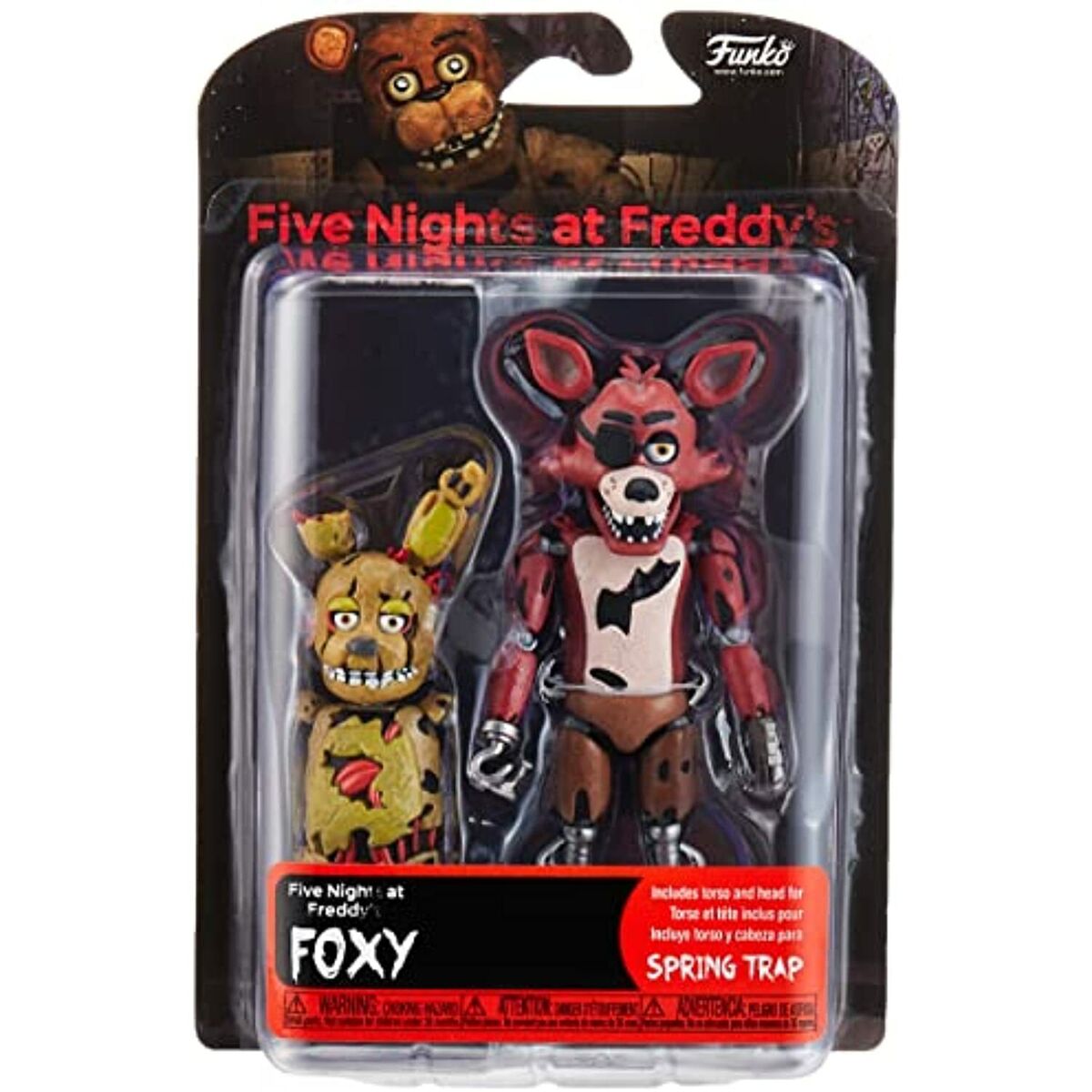 Five Nights at Freddy's Articulated Foxy Action Figure, 5