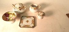 Vintage Hand Painted Nippon Dishes, Lot of Five