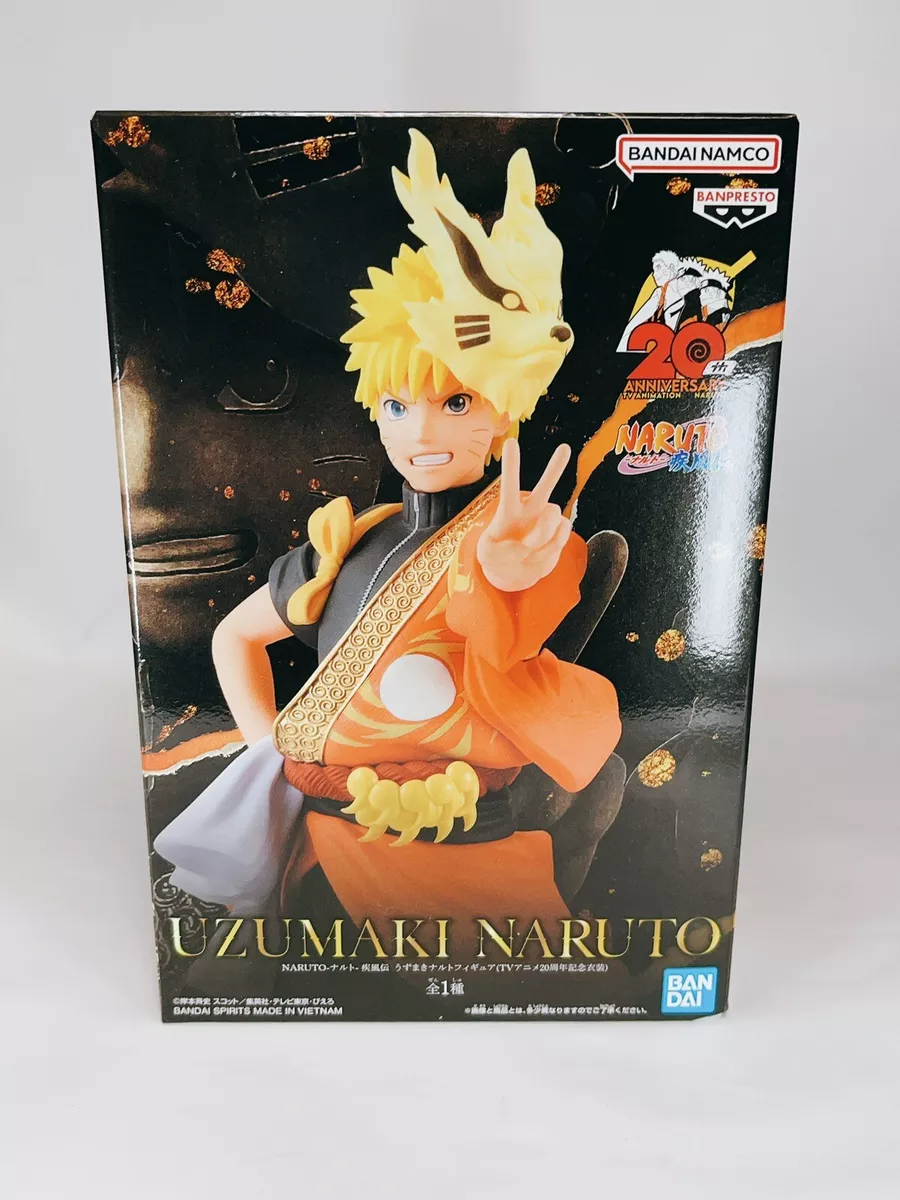 Naruto: Shippuden Naruto Uzumaki Animation 20th Anniversary Costume Statue