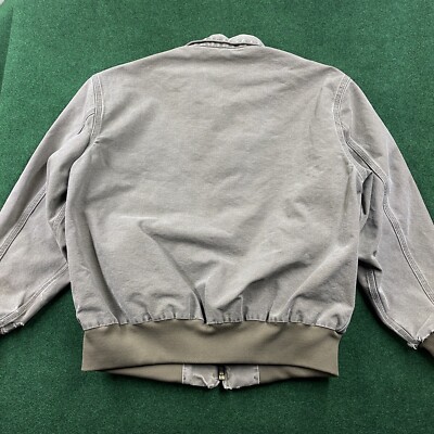 Vintage Carhartt Santa Fe Jacket Mens XL Brown Sand J102 DES