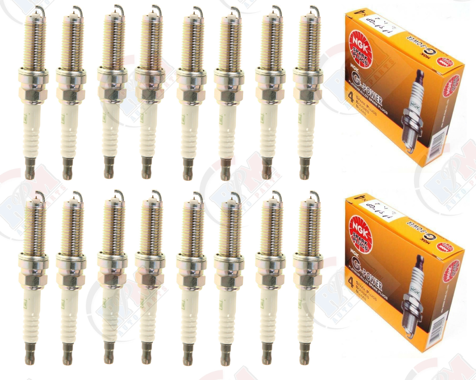 NGK PLATINUM Spark Plugs Set of 16 2011-2015 for RAM 1500 2500 5.7L V8