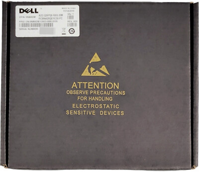 Dell 100GbE QSFP28 30M Active Optical Cable NW8DM 470-ABPJ AOC-QSFP28-100G-30M