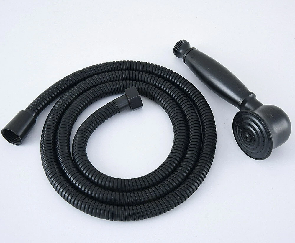 Black Oil Rubbed Brass Hand Held Shower Head +59" (1500mm) Shower Hose 2hh071
Opens in a new window