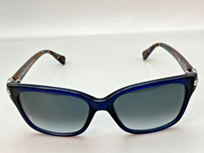 Diane Von Furstenberg Emma DVF594S Cat Eye Women's Blue Sunglasses 57-17-135
