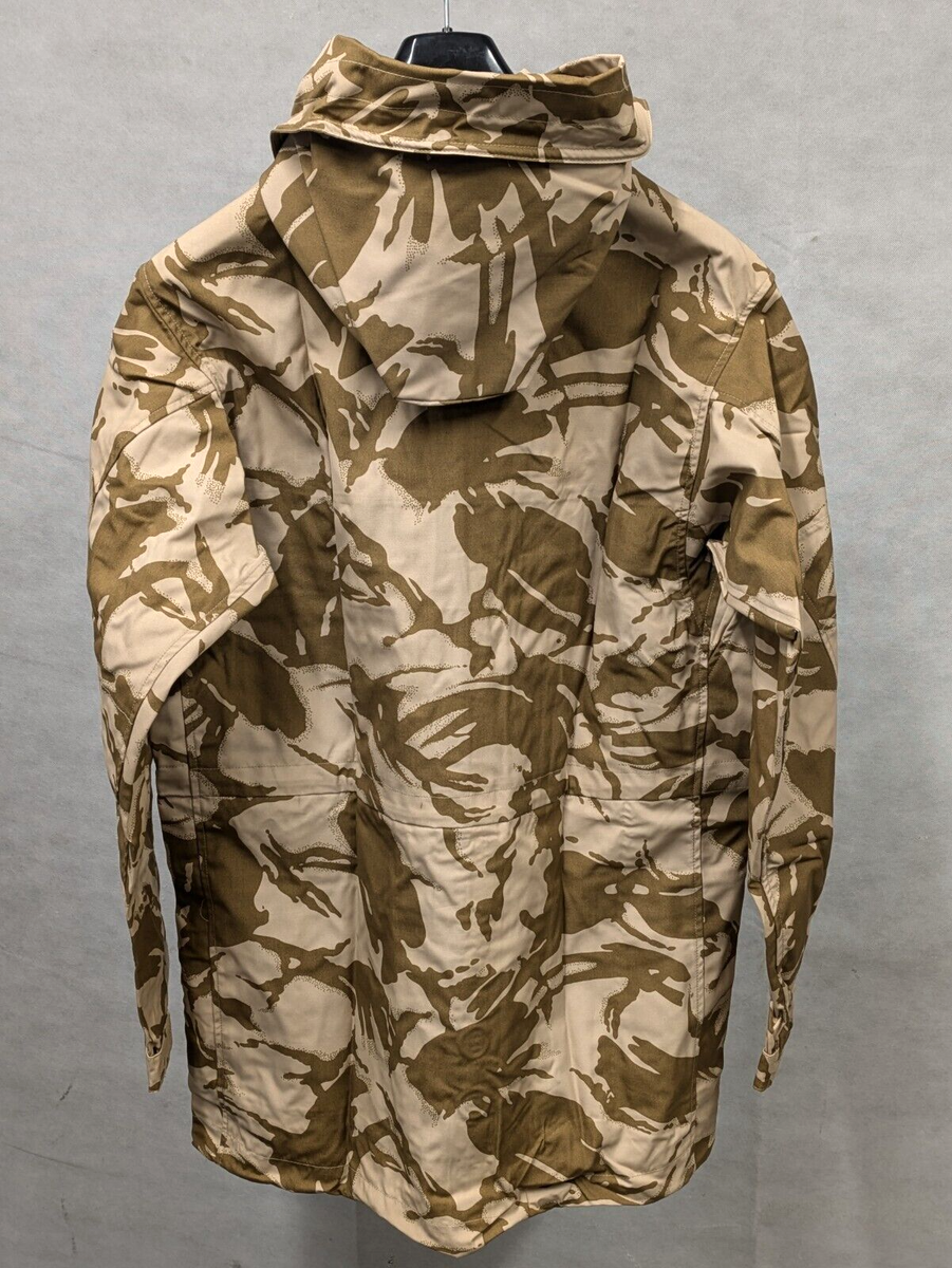 British Army - Military Desert DPM Camo Combat Windproof Smock