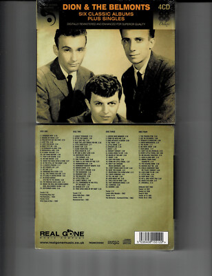DION & THE BELMONTS - SIX CLASSIC ALBUMS + SINGLES  (CD) NEW **93 TRACKS**