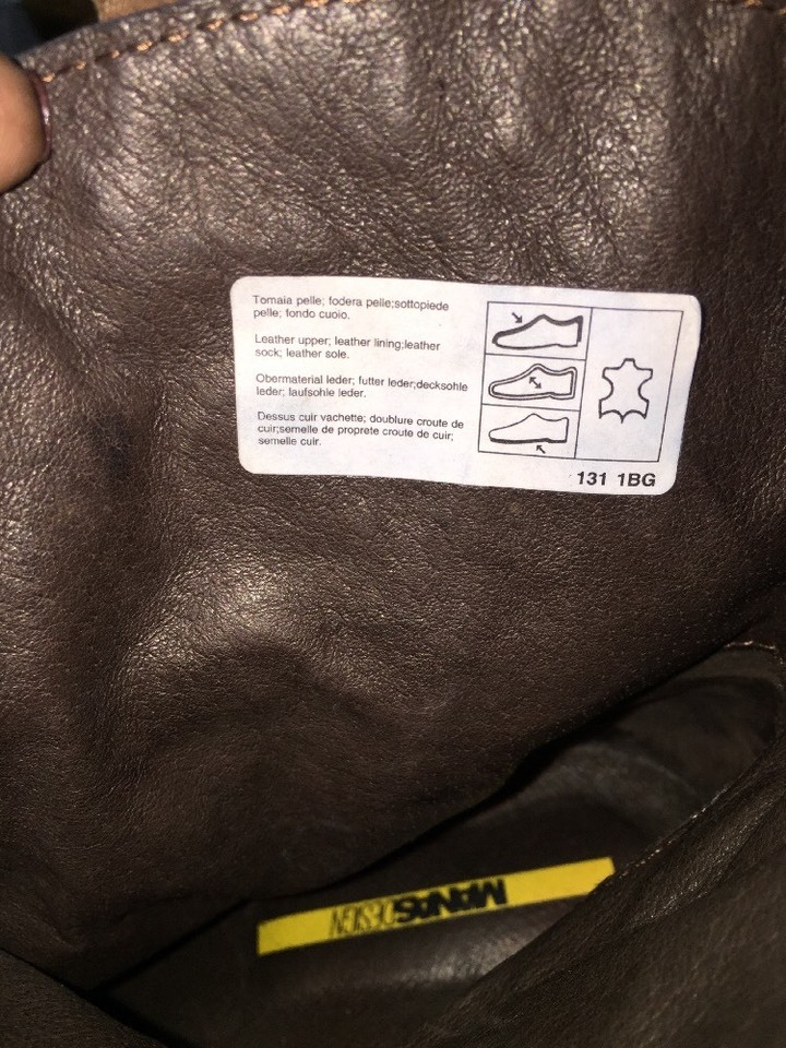 Manas Design Brown Leather Ankle Boots Zipper Women's Sz 40 eBay