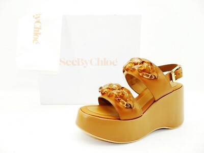 See By Chloé MAHE WEDGE Damen Schuhe Plateau Platform Sandaletten Sandalen Gr.40