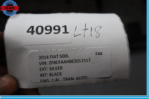 14-17 Fiat 500L Rear Right Passenger Side Trunk Door Inner Quarter Panel Oem - Picture 12 of 12