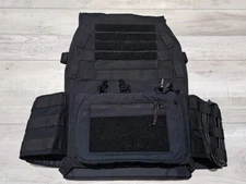 London Bridge LBX 0300L & 4020U Plate Carrier With Mag Utility Panel Placard MB