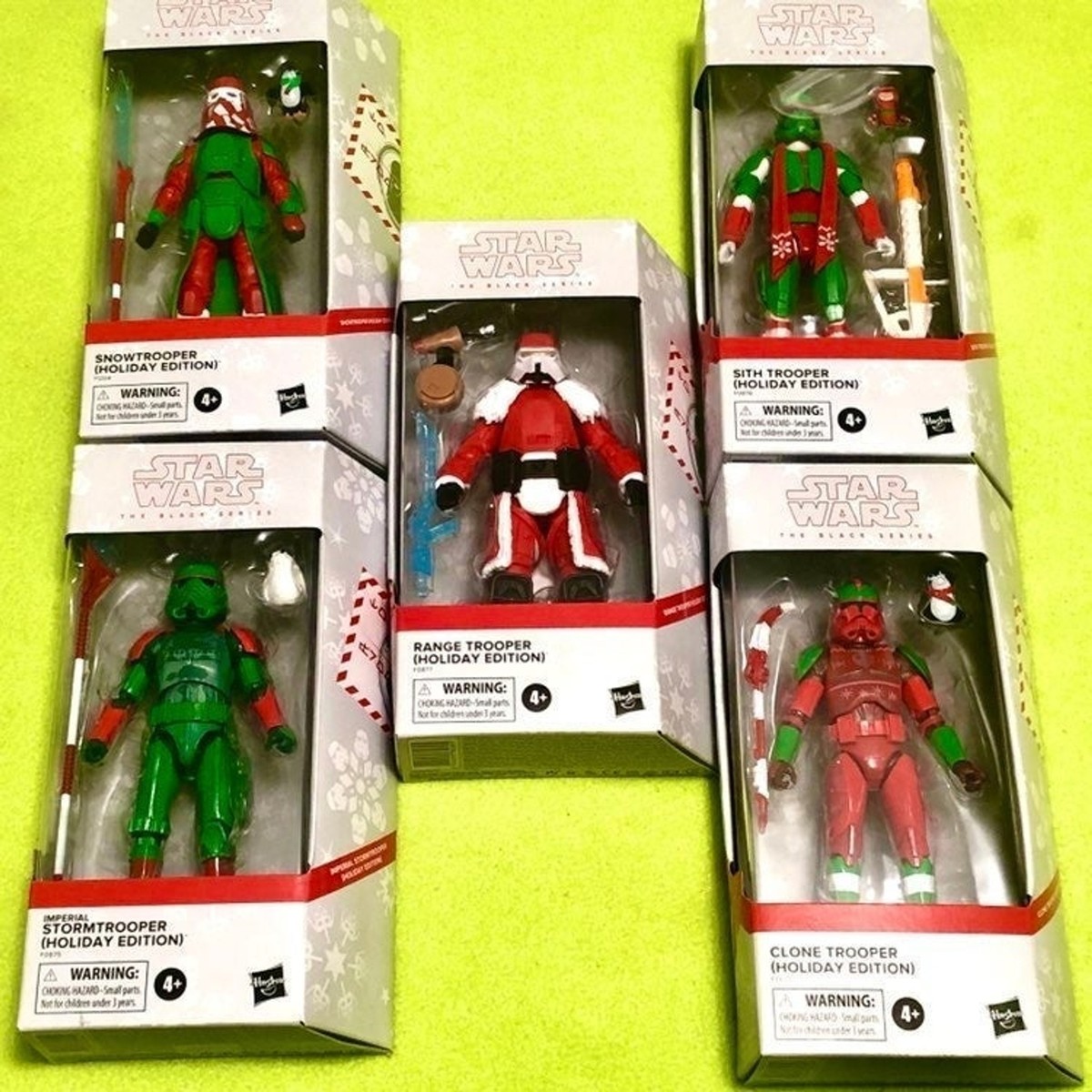 Star Wars Christmas Holiday Action Figures Stormtrooper