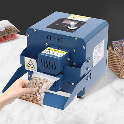 Automatic Continuous Plastic Bag Sealer Food Plastic Bag Heat Sealing Machine