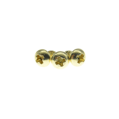 KAISH Stainless Steel Truss Rod Cover Screws – American #2/#3 Phillips For USA Gibson Guitars