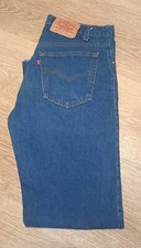 Vintage 70s-80's Levi  s 505 0217 Denim Indigo Blue Jeans Size Mens 34 X 28.5