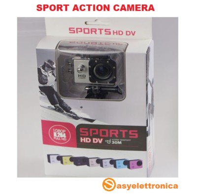 SPORT ACTION KAMERA 1080P FULL HD DV 12 MEGA PIXEL CAM VIDEOKAMERA 30M WASSER