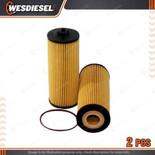 2 Wesfil Oil Filters for Mercedes Benz GLA45 GLE500 63 GLS ML500 63 S500 WCO196