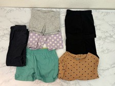 Wonder Nation Gap Girls Bike Shorts Pack Size XS Mixed Lot Of 7 Cat Jack E