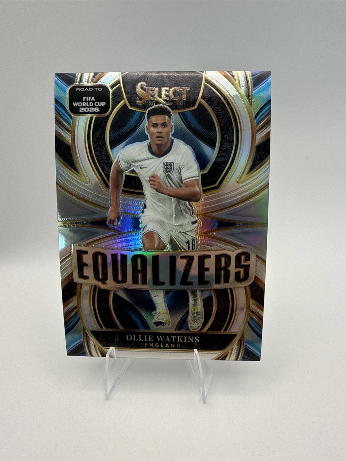 Ollie Watkins #13 Equalizers Card Panini Select Road to FIFA World Cup 26 Soccer