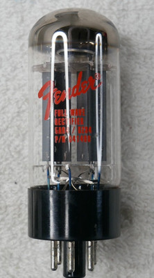 5AR4 / GZ34 RECTIFIER POWER TUBE FENDER TESTS EXCELLENT ON HICKOK 600A