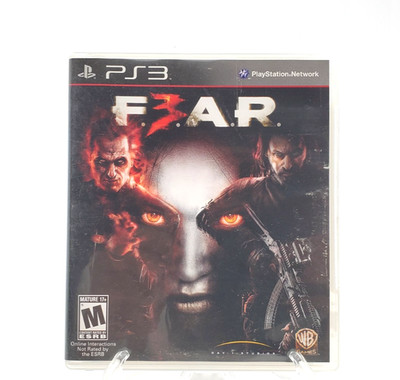 F.E.A.R. 3 (Sony PlayStation 3, 2011) PS3 w/Manual Tested Working
