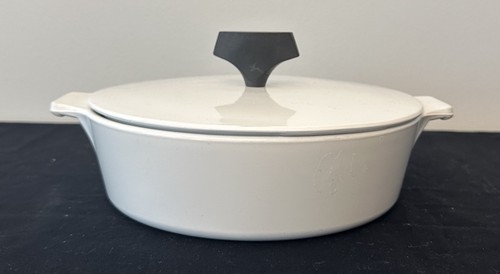 Corning Ware White Buffet Server B-1 Skillet Casserole Dish 1 QT With ...
