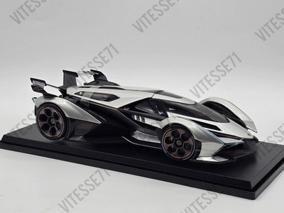 Maisto Maßstab 1:18 - Lamborghini V12 Vision Gran Turismo silber Diecast Modellauto
