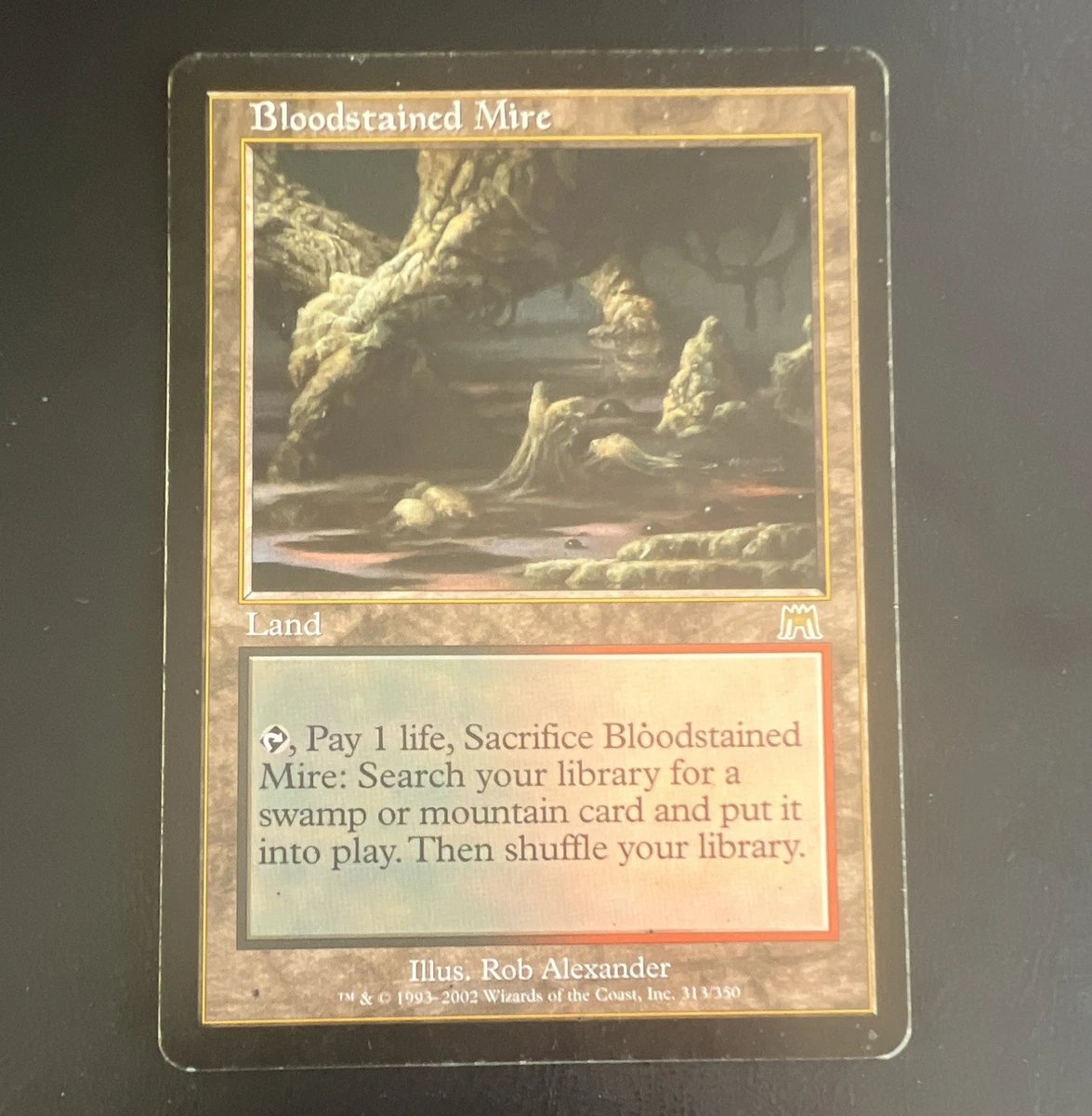 Bloodstained Mire Magic: The Gathering Wizards of the Coast