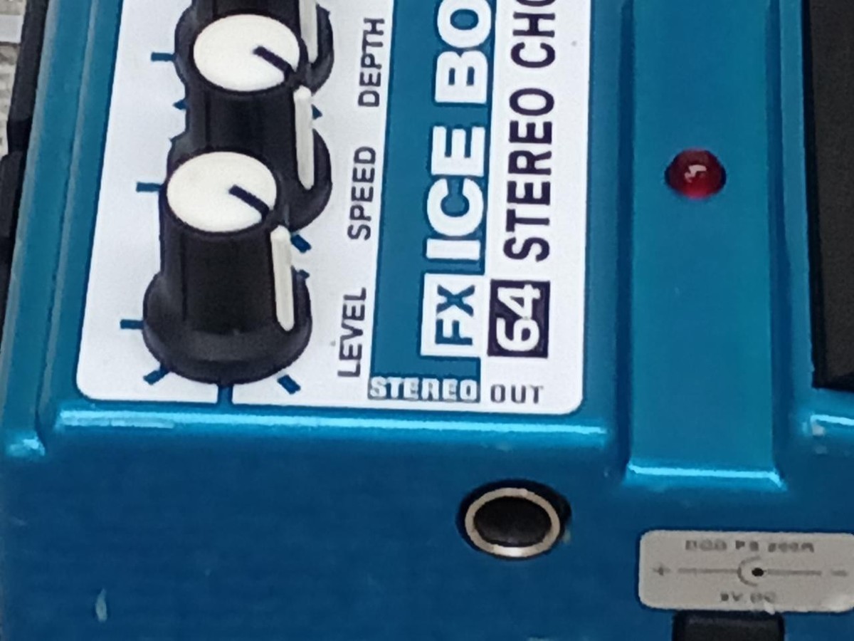 DOD Made In USA FX64 ICE BOX Stereo Guitar Effect Pedal for sale