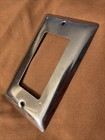 Salvaged Brushed steel LEGRAND Light Switch Cover P&S 430 (Decora) — photo 1