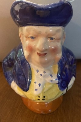 TOBY JUG BRITISH CHARACTER 6  Tall Repaired Handle