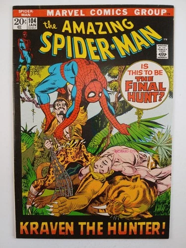 The Amazing Spider-Man #104 VF/NM 9.0 (Marvel 1972) Gil Kane Art
