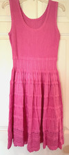 Sweater Dress Pink Size Womens M L  See Measurements