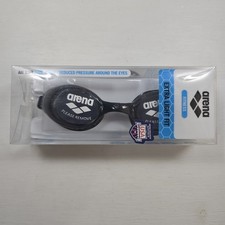 Arena Air-Soft Swim Goggles Wide Vision Light Fit Smoked Black BRAND NEW IN BOX