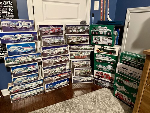 Hess Truck Lot - (35 Total) 1992-2023