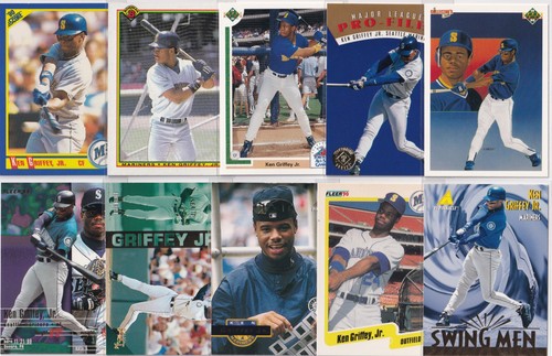 Lot of (50) KEN GRIFFEY JR. Baseball Card ALL SEATTLE MARINERS - NO ...