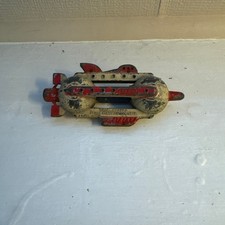 Vintage 1937 TootsieToy Buck Rogers Flash Blast Attack Ship No. 1033 Diecast
