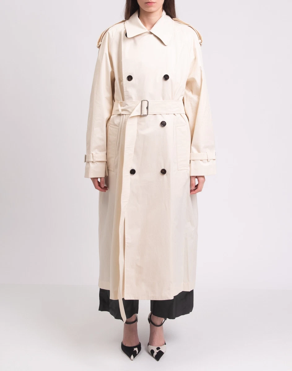 Gabardina Burberry UK10 US8 FR38 L forro marfil a cuadros PVP €2490