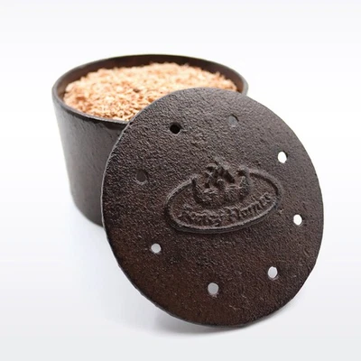 ESSCHERT DESIGN 🔥 Gusseisen Räucherbox -Smoker-Topf - Grillzubehör von Rin&Rut