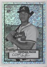 2021 Topps Chrome Platinum Anniversary Cristian Pache #4 17kh
