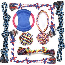 Rope Dog Toys for Aggressive Chewers Large Breed Medium Breed, Small Dog Pupp...