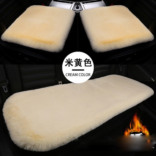 Universal Front Rear Car Seat Cover Accessories Plush Pad Protector Mat Cushion - Picture 27 of 31